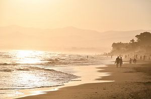 L'heure d'or sur la Costa sur Frederike Heuvel