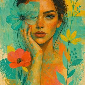 Porträt – One Eye on You von Moonheart Artworks