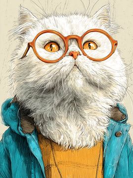 Hipster Katze 9