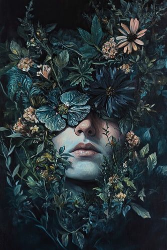 Face Enclosed by Nature