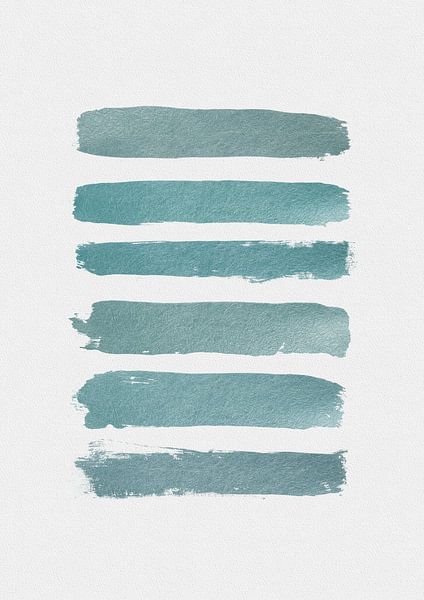 Ombre Türkis von Orara Studio