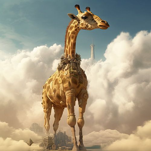 Girafe d'après Dali