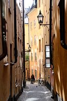 Liefdeskoppel in Gamla Stan, Stockholm
