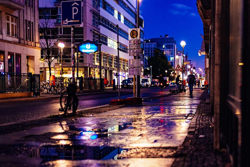 Berlin Autumn Sunset #7 by A. David Holloway