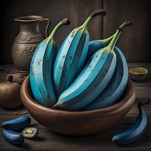 Blauwe bananen van Gert-Jan Siesling