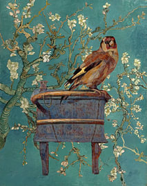 The Putterer and the Almond Blossom by Digital Art Studio