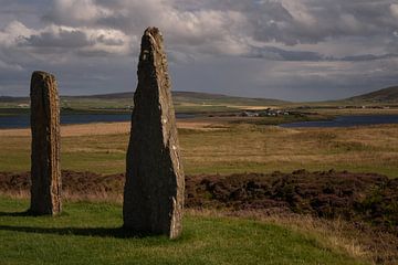 Ring of Brodgar op Orkney in Schotland van Anges van der Logt