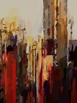 Skyline, City art, Stedelijk gebied -  Project X. van Alies werk