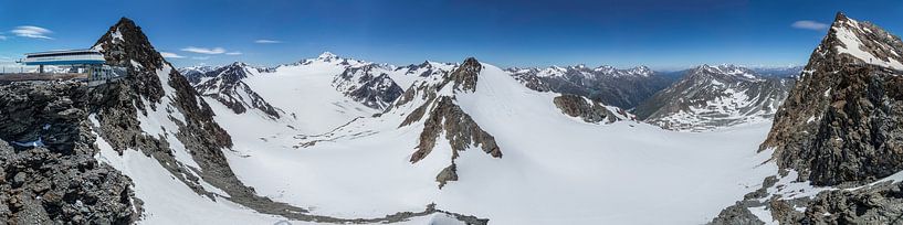 Wildspitze Panorama von Peter Moerman