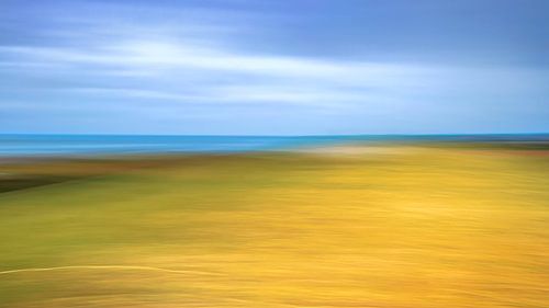 ICM techniek op de dijk bij Campen Duitsland