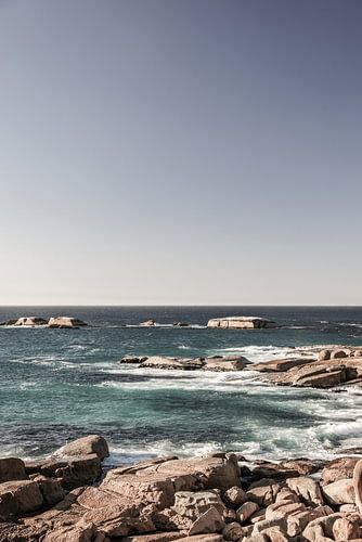 Rust aan de rotskust