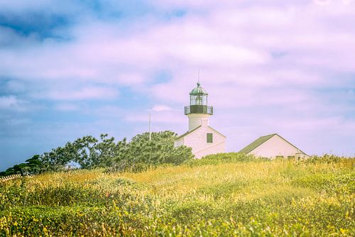 Vuurtoren Old Point Loma Vintage Stijl