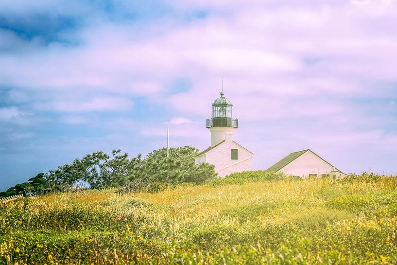 Alter Point Loma-Leuchtturm im Vintage-Stil von Joseph S Giacalone Photography