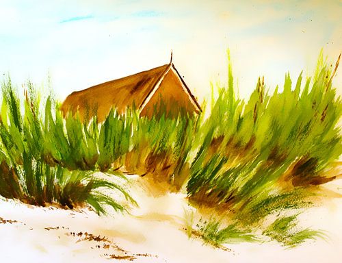 in dn Dünen zuhause