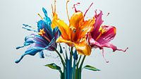 Paint in bloom