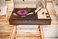 Vintage Plattenspieler LP's