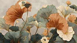 Zarte Blumen III von Yaya's