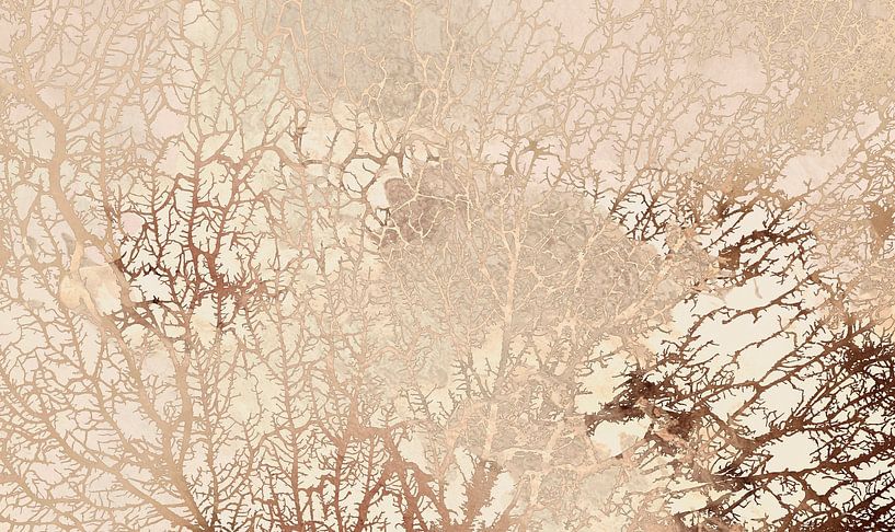 Scandinavian Forest Abstract by Mad Dog Art