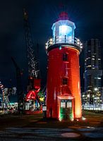 Lighthouse in Rotterdam maritime museum