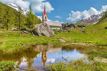 Heilig Geist Kirche in Kasern, Hinteres Ahrntal, Südtirol