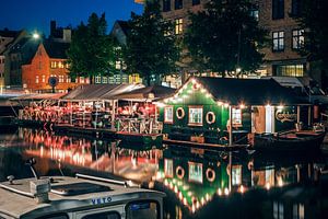 Copenhagen - Christianshavn at Night sur Alexander Voss