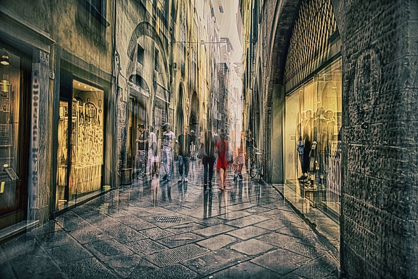 Ein Spaziergang durch das Stadtzentrum von Claudio Moretti