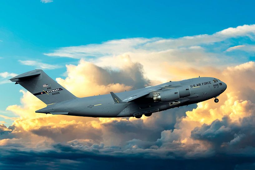 C-17 Boeing Globemaster III, USA by Gert Hilbink