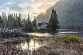 Morning tranquillity on the Jacques-Cartier by Thomas Röell