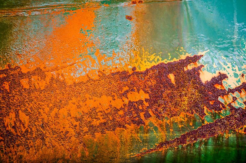 Roestbruin en groen van Frans Blok - foto's, kunst en andere wanddecoratie