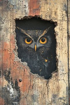 Uil | Silent Observer van OMG Art