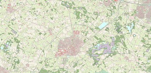 Kaart van Haaksbergen