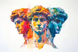 Dreifacher David von Harry Hadders Design