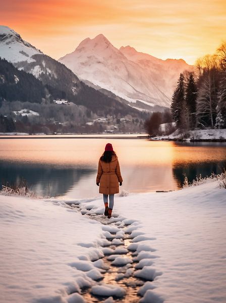 Winterzauber von fernlichtsicht