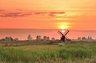 Sunrise Zaanse Schans by John Leeninga thumbnail