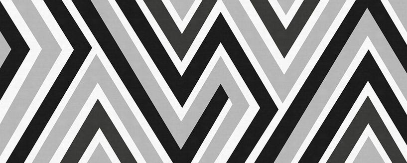 Gray and black geometry 2 by Vitor Costa