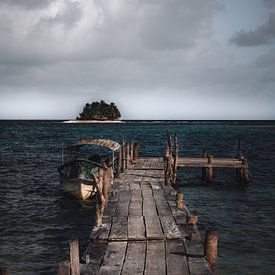 Local jetty in Panama by Felix Van Leusden