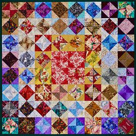 Lockdown-Steppdecke von Antoine van Buul