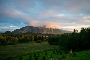Idyllische norwegische Landschaft