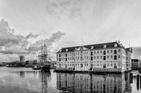 Het Scheepvaartmuseum in Amsterdam.