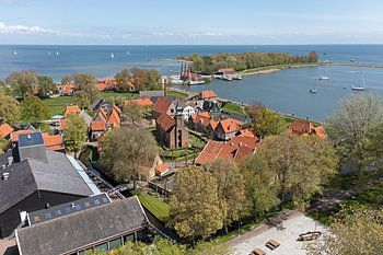 Das Zuiderzeemuseum von oben