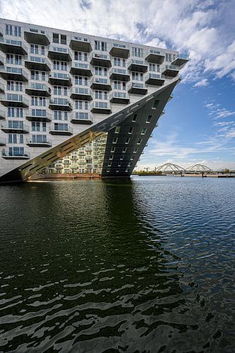Lock house on IJburg in Amsterdam