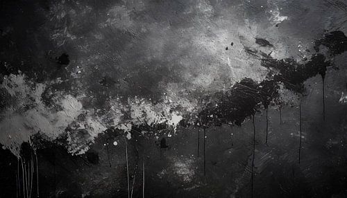 Schilderen met zwart en wit