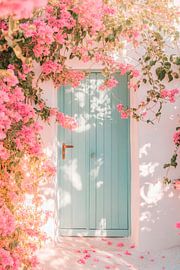 Blühende Tür von Poster Art Shop