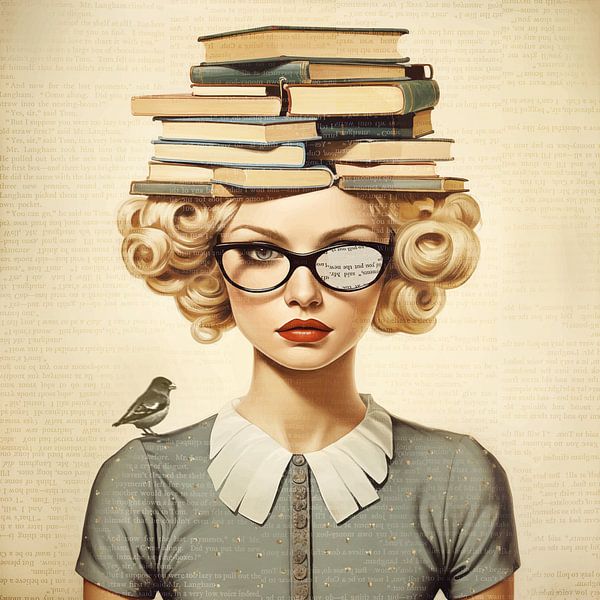 Librarian by Mirjam Duizendstra