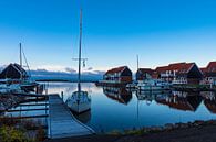 Blick auf den Hafen von Klintholm Havn in Dänemark par Rico Ködder Aperçu