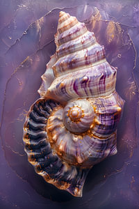Purpur Schnecke