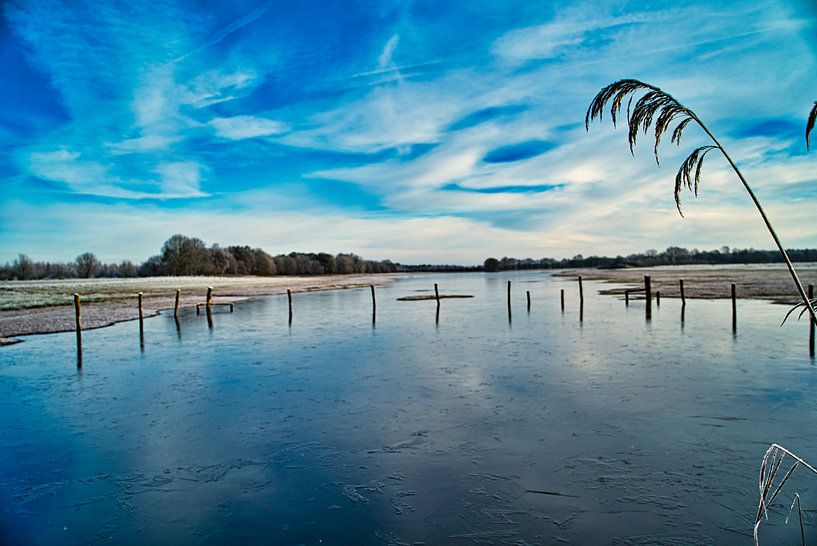 Winter in nederland van janus van Limpt