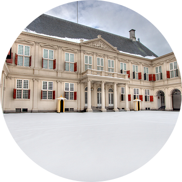 Paleis Noordeinde in de Sneeuw