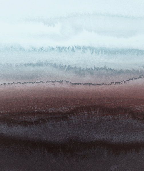 WITHIN THE TIDES Misty Horizon Layers by Monika Strigel