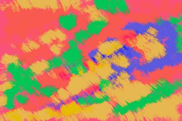 kleurrijke abstracte achtergrond van Thomas Heitz